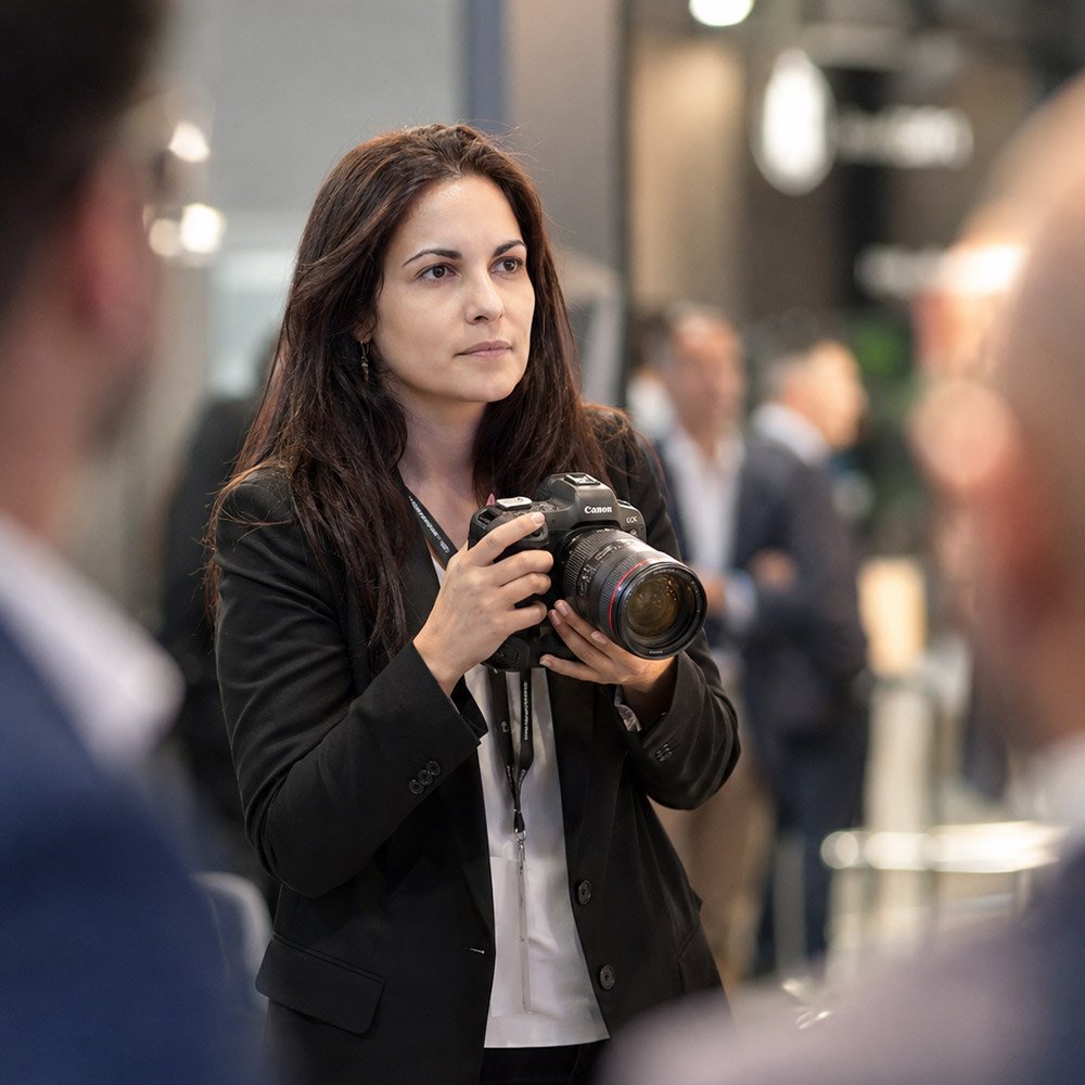 fotografa en evento