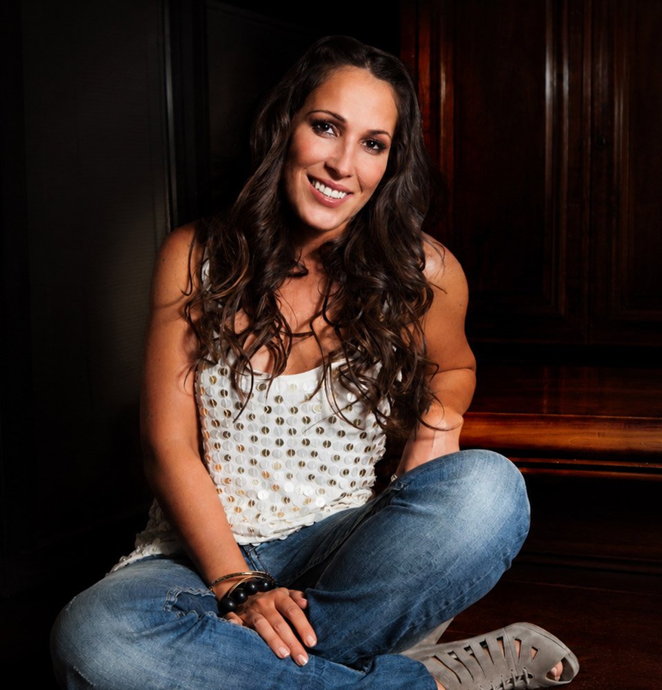 Fotografia para prensa de la entrevista a la cantante Malu