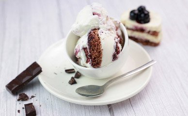 Fotografía gastronómica de helado para obrador