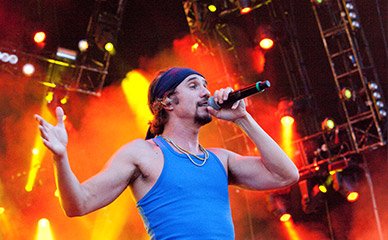 Fotografia para prensa de Macaco en concierto