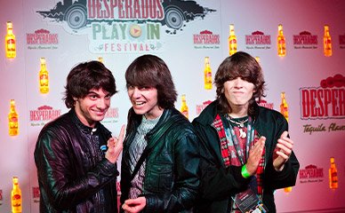 Photocall de festival de musica