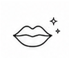 icon lips